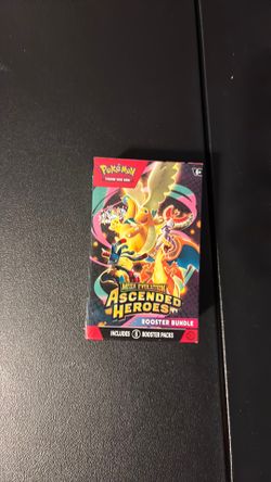 Pokemon ascended hero’s booster bundle few available