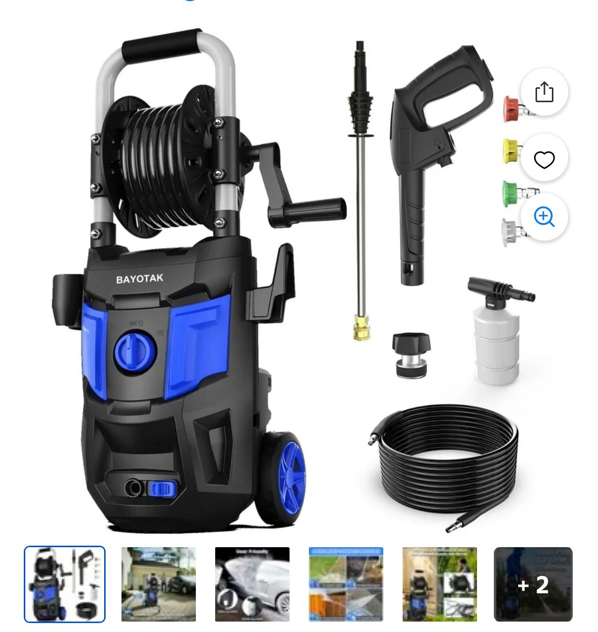 NEW Pressure washer 5000 PSI