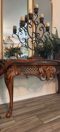 Vintage marble table