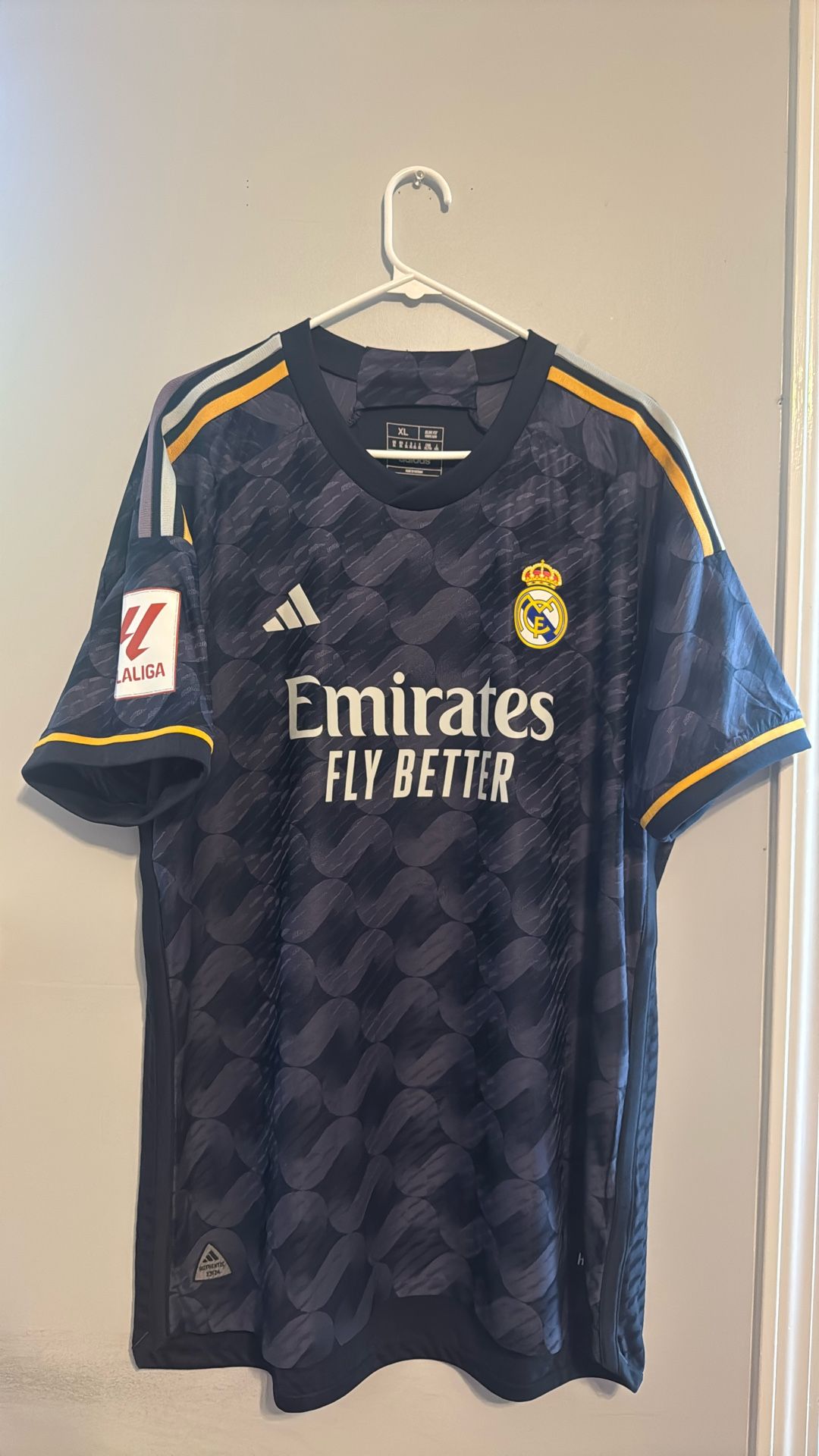 #5 Jude Bellingham Away 23/24 Adidas Authentic Real Madrid Jersey