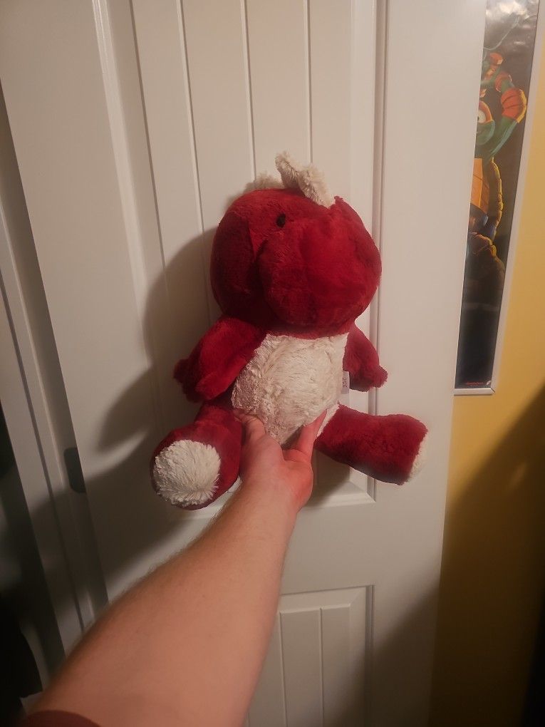 Minky Red Dinosaur (Aspyn Grove)
