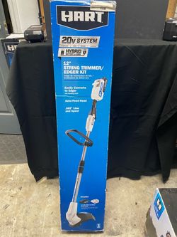 Hart 20V Hybrid 12” String Trimmer and Edger