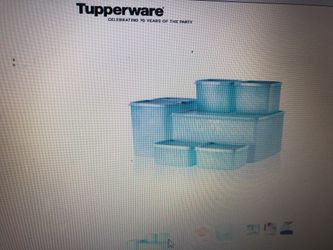 Tupperware freeze it plus 7 pc set bogo