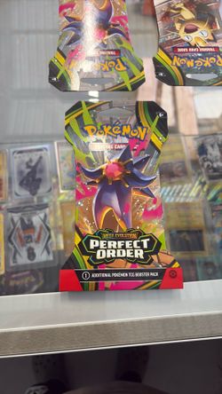 Pokémon trading cards mega evolution perfect order