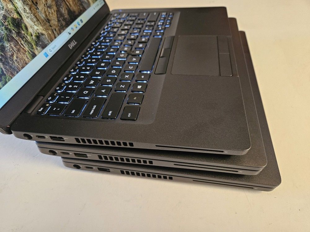 Lot of 3 Dell Latitude Laptop 5400 i5 24gb Ram 512gb SSD Drive 14" Screen