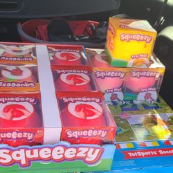 Sunny Days Jumbo Squeezy  Squishy Toy Stress Relief Sensory Fun