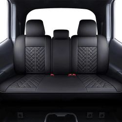 Car Seat Covers Compatible with Toyota Tacoma Truck 2005-2024 Access Crew Double Cab TRD Sport.