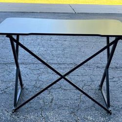 Gaming Desk for PC with Angular Ergonomic Edge Black