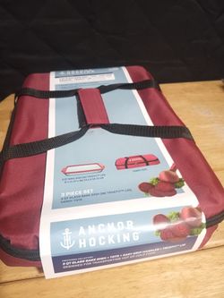Anchor Hocking 3 Qt Glass Bake Dish Set