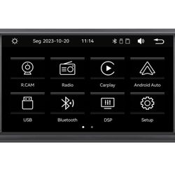 Car Radio for Jeep Wrangler JK/Dodge/Chevrolet/Chrysler, Compatible Wireless Apple Carplay&Android Auto Stereo HiFi Sound High Power Touch Screen Rece