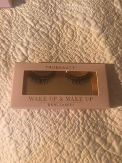 TruBeauty WAKE UP & MAKE UP. faux mink Demi lashes NEW