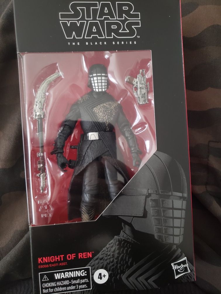 Starwars black series Knight of Ren action figure