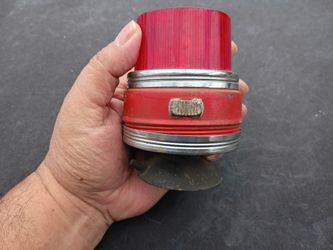 Vintage car emergency vehicle light working battery operated