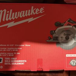 Milwaukee M18 6½ in.  Circular Saw