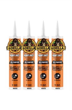 Gorilla Heavy Duty Construction Adhesive 4-Pack
