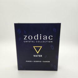 Water Zodiac Crystal Collection Pisces Scorpio Cancer New In Box By Shoppe Geo