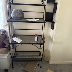 Black Iron Plant Stand