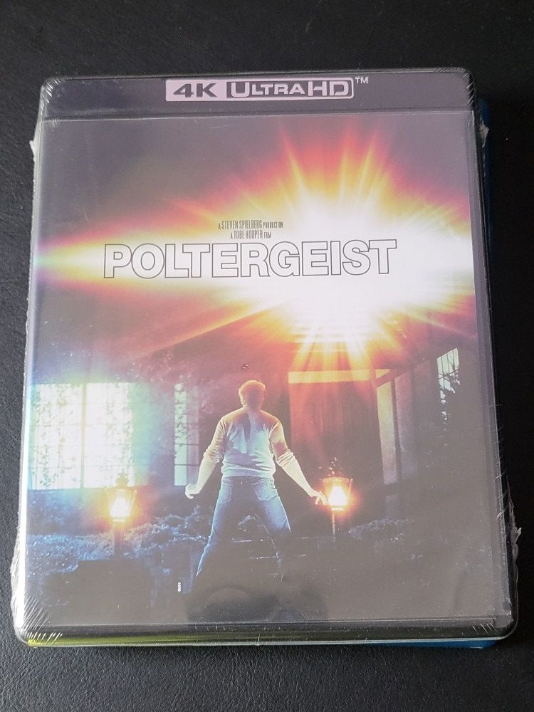 Poltergeist 4K Movie Disc & Case * NEW and Sealed * Special Features