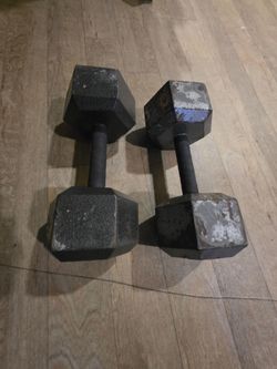 35 Pound Dumbells