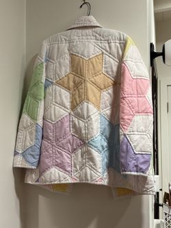 Stoned Immaculate Rainbow Bright Quilted Coat