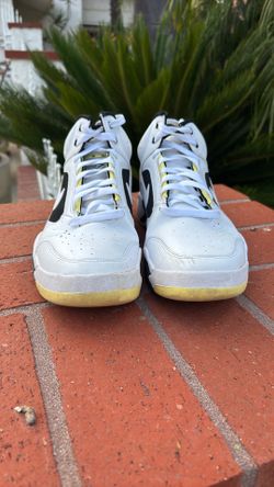 Nike Air Flight White Black And Yellow