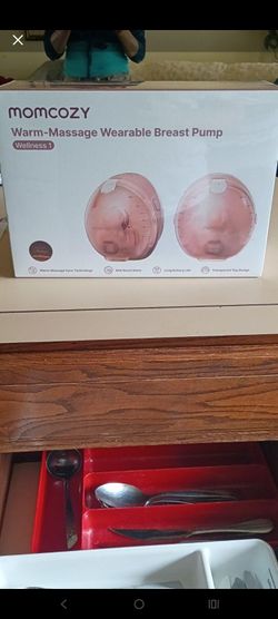 Momcozie massaging heat breast pump