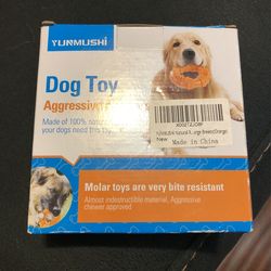 Pet Chew Toy /Ring Large Orange Color 