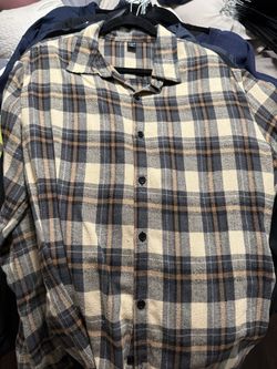 SHEIN Long sleeve Flannel