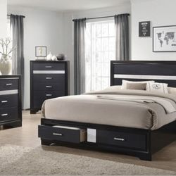 Queen Bed Frame Storage drawers 