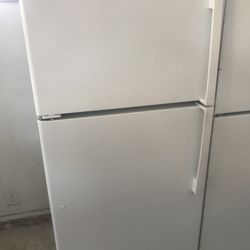 White Standard Refrigerator With 90 Day Warranty Only $299