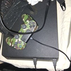 PS4 and 2 Controllers