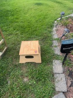 Wooden Step Stool