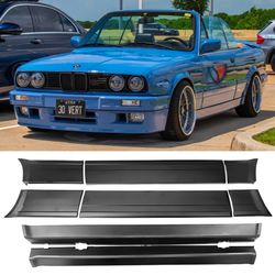 BMW E30 Convertible MTech 2 Side Skirts & Door Panel Pod Set