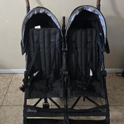 Delta Children's Jeep PowerGlyde Plus Side x Side Double Stroller