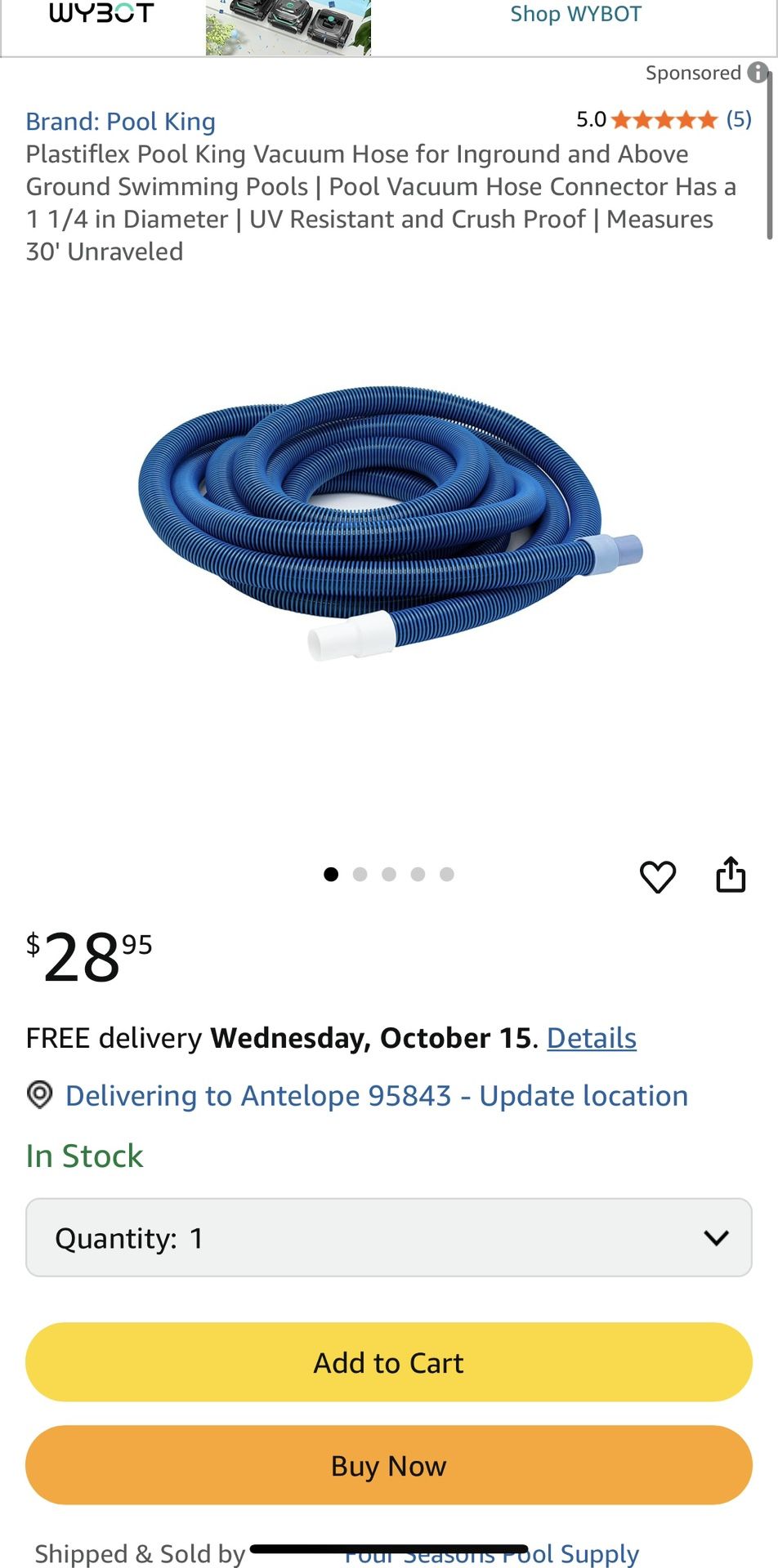 Plastiflex Pool King Vacuum 