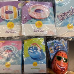 Floaties Water Swim Tubes Floats Inflatable