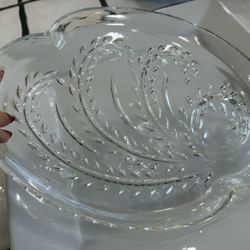 VINTAGE GLASS PLATES 