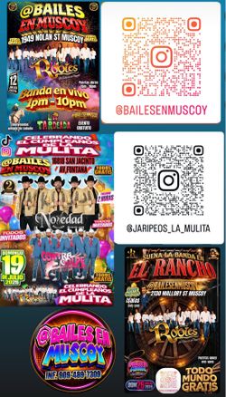 Todos los Domingo’s TARDEADAS @ Bailes en Muscoy