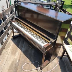 Antique Kimball Upright Piano 1911 Great Character & Classic Sound 