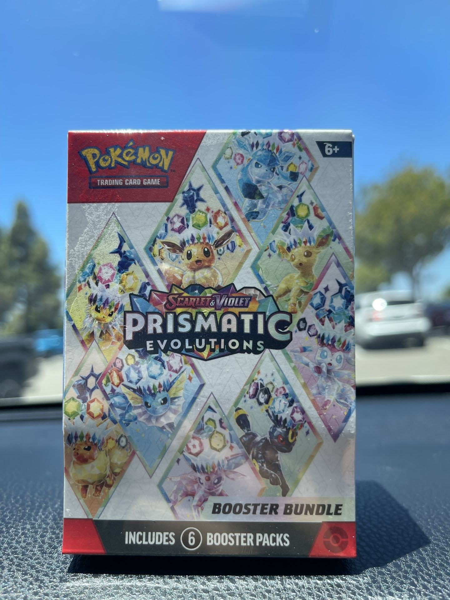 Prismatic Booster Bundle (Pokemon Vending Machine)
