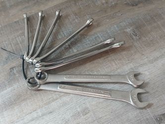 8 Craftsman SAE Wrenches