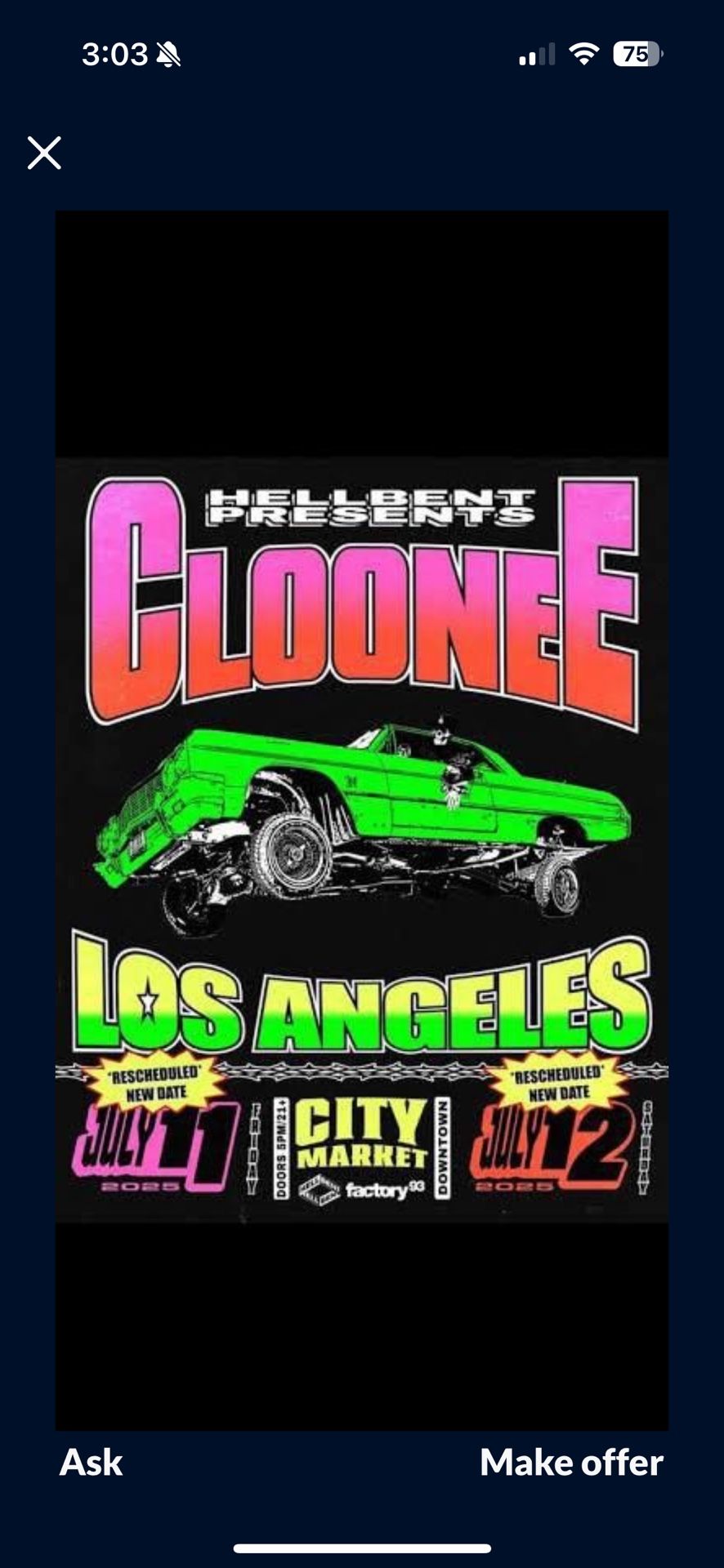 Cloonee 07/11