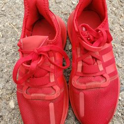 Red ADIDAS SIZE 6