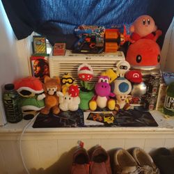 Huge Mario Plushie Lot
