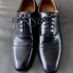 Men’s Florshein Black Oxford Shoes Size 8