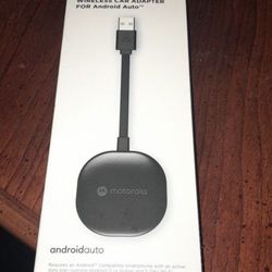 WIRELESS  CAR ADAPTER FOR ANDROID AUTO