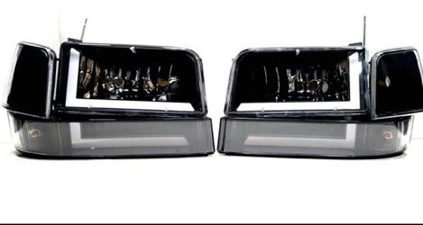 HEADLIGHTS FOR 1(contact info removed) FORD F150-F350 LED