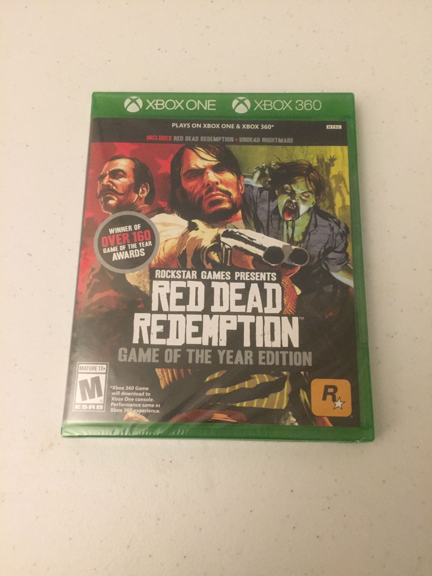 Red dead redemption game of the year Xbox 360 and Xbox one new