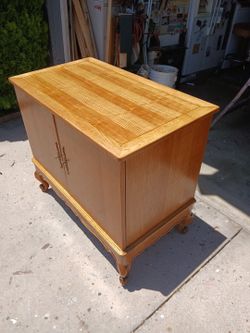 Antique oak cabinet