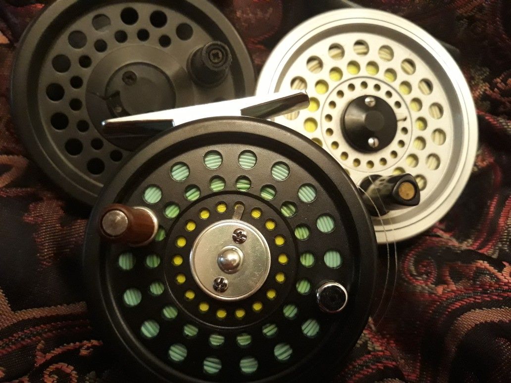 Fly fishing reels